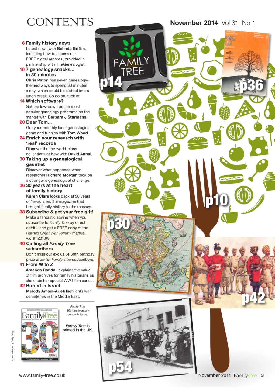 Family Tree Preview Pages
