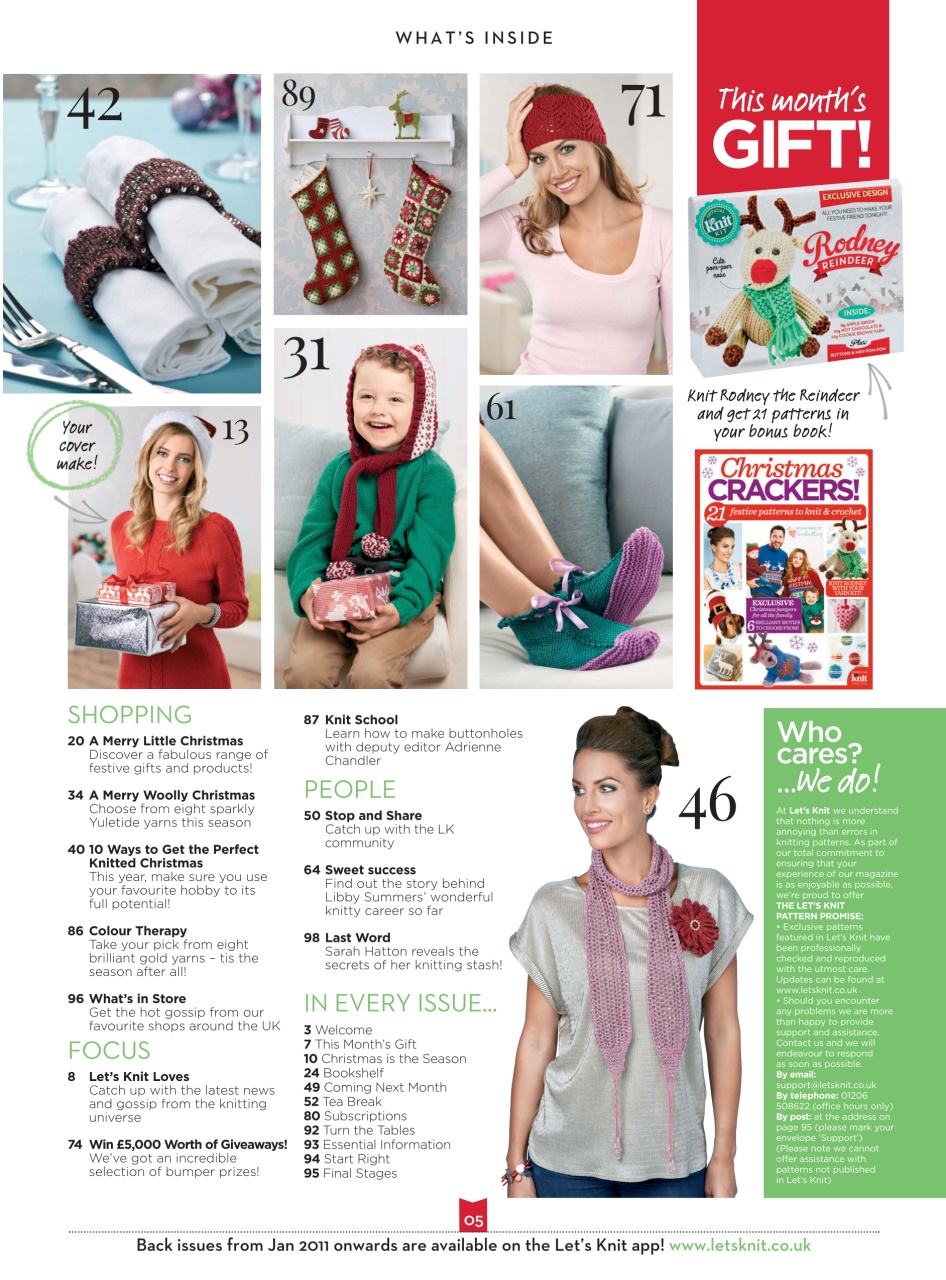 Let's Knit Preview Pages