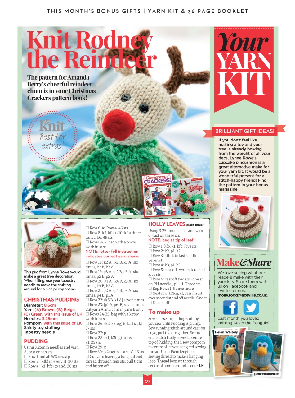 Let's Knit Preview Pages