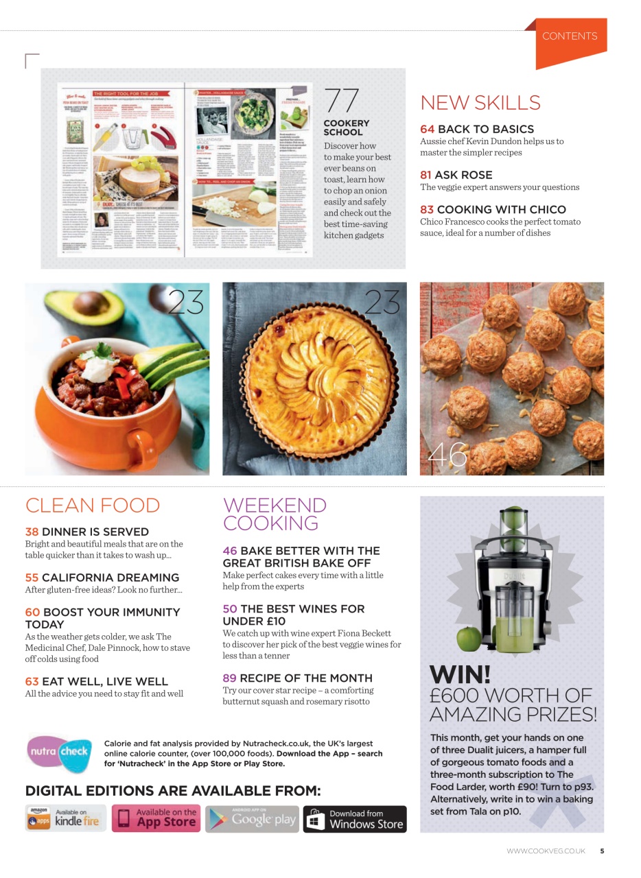 Veggie Magazine Preview Pages
