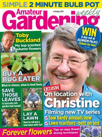 Amateur Gardening issue 4th October 2014