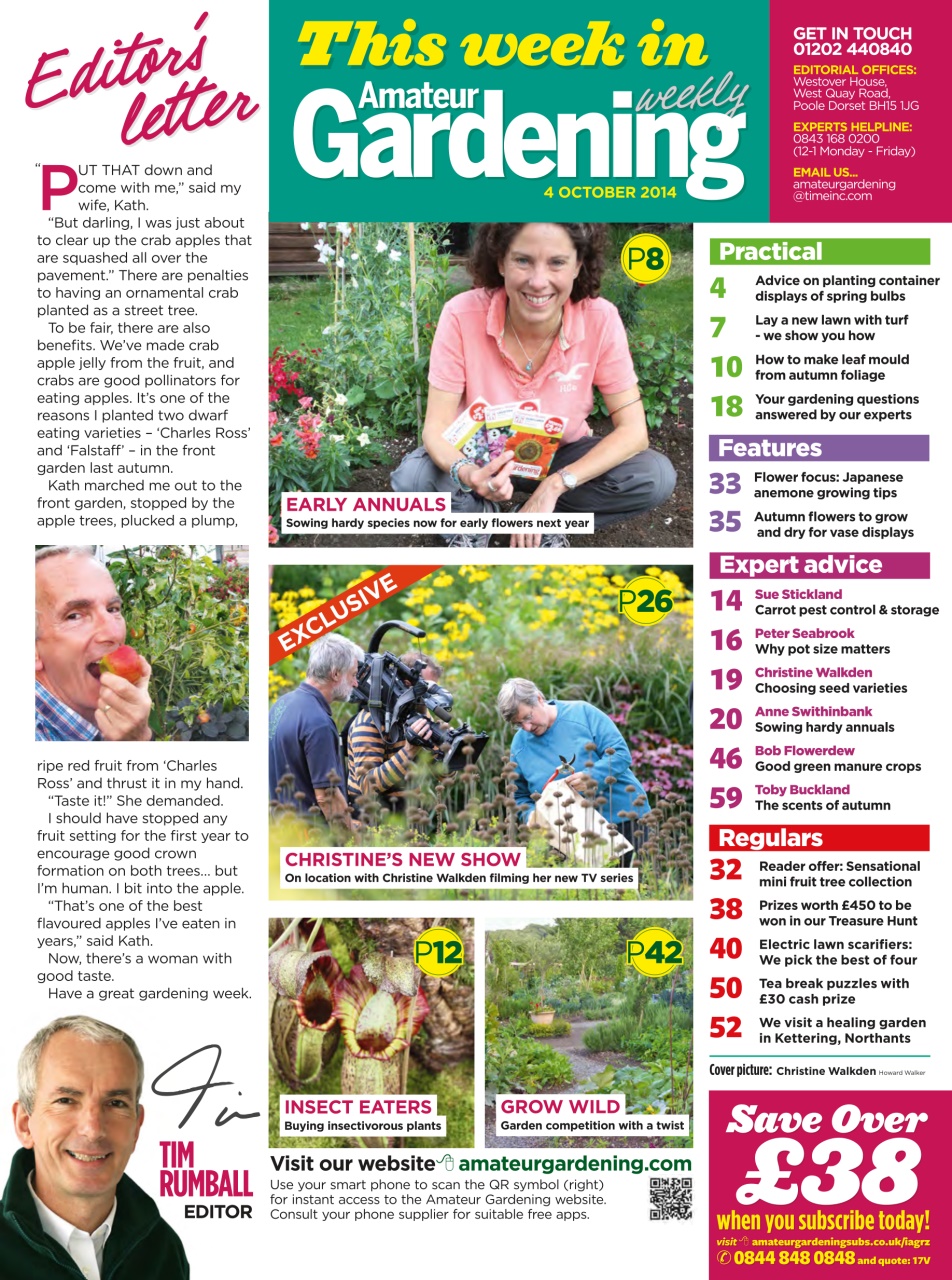 Amateur Gardening Preview Pages