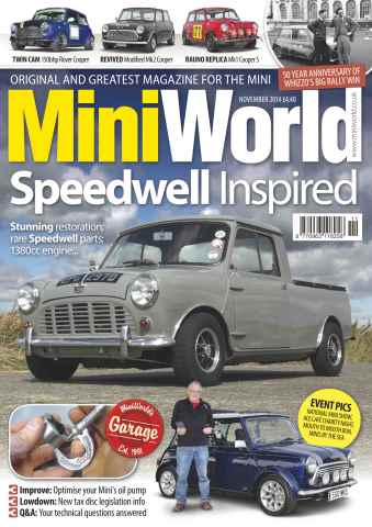 Mini World issue No.272 Speedwell Inspired