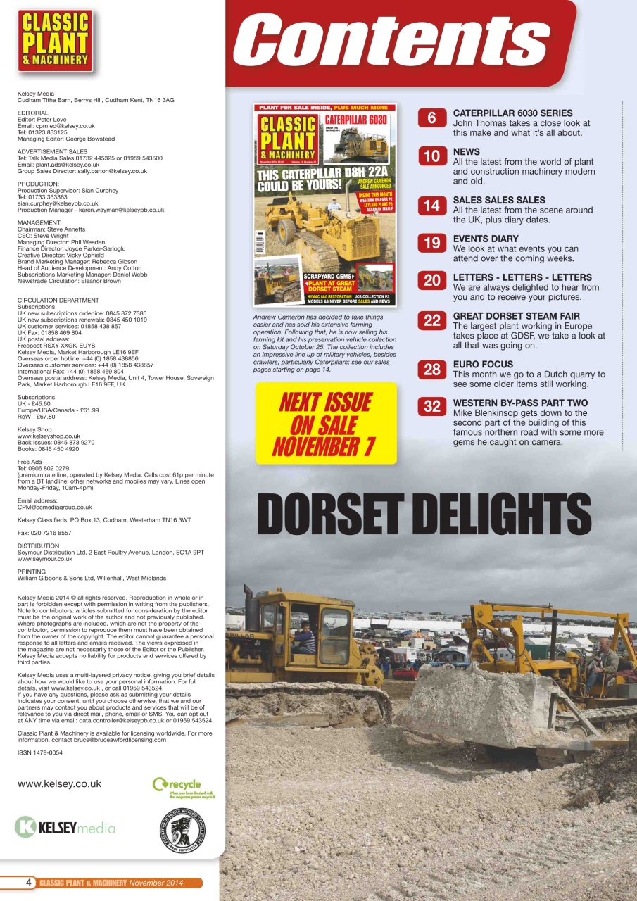 Classic Plant & Machinery Preview Pages