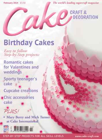 Cake Decoration & Sugarcraft Magazine issue February 2014
