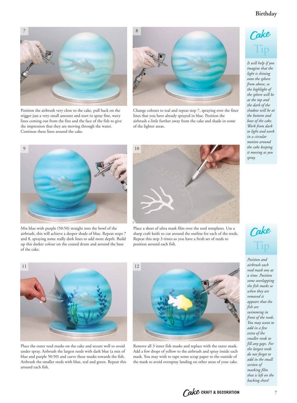 Cake Decoration & Sugarcraft Magazine Preview Pages