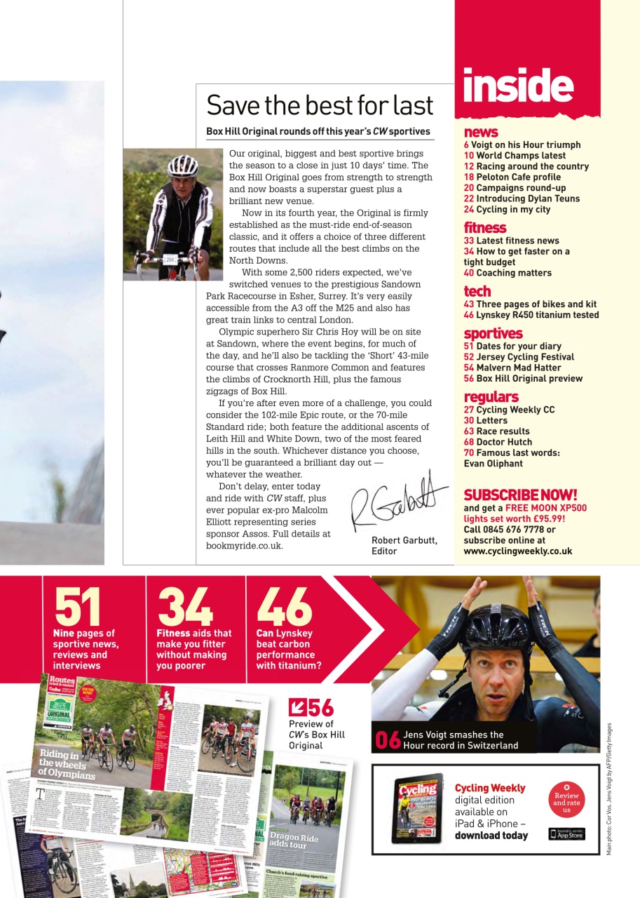 Cycling Weekly Preview Pages