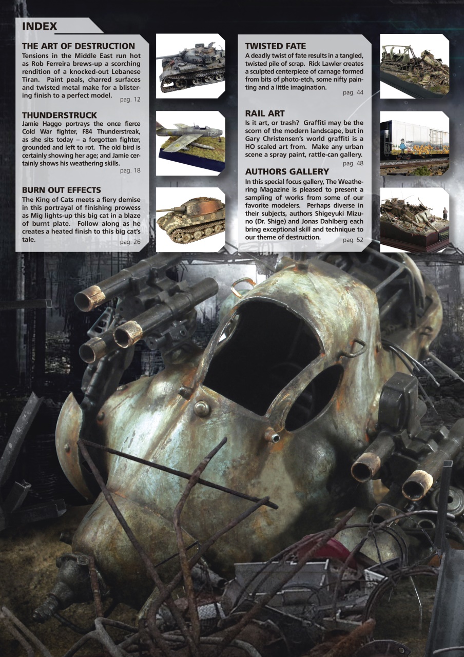 The Weathering Magazine Preview Pages