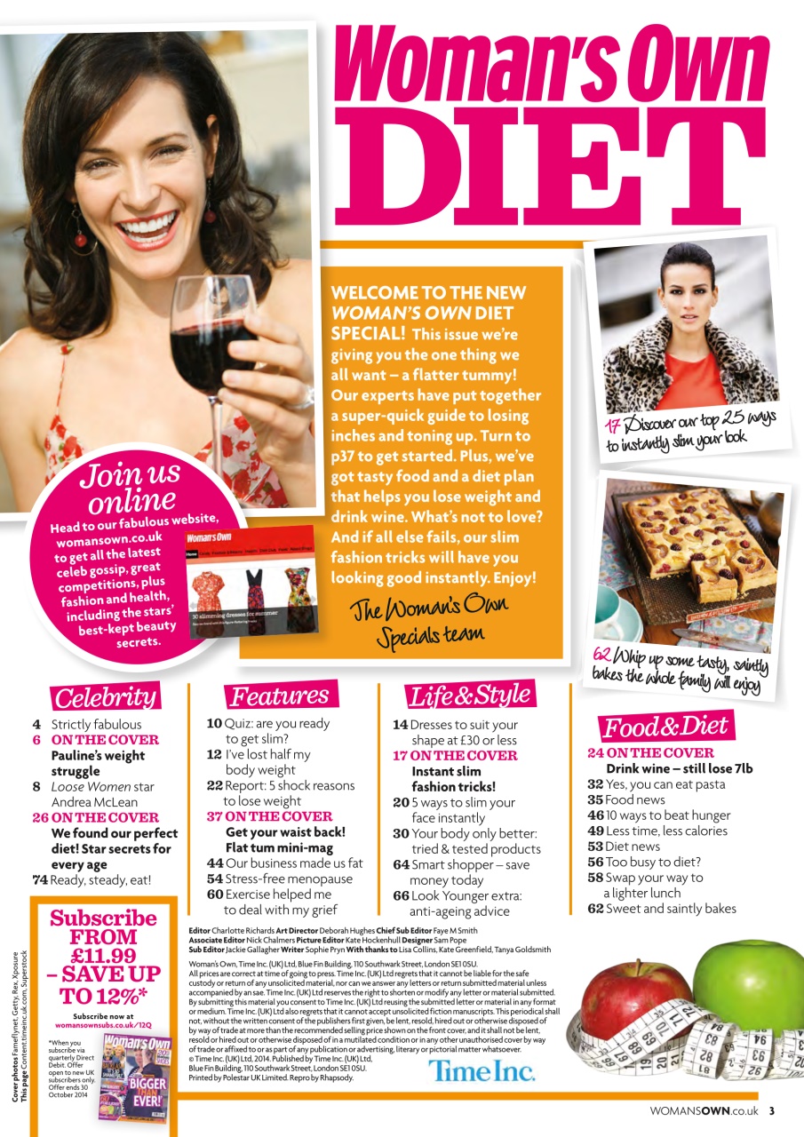 Woman's Own Lifestyle Special Preview Pages