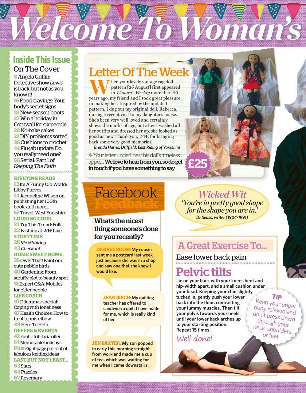 Woman's Weekly Preview Pages