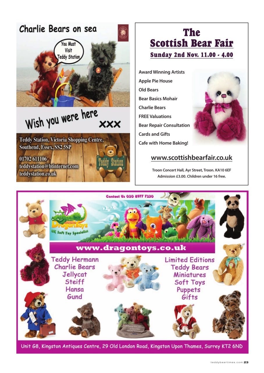 Teddy Bear Times Preview Pages