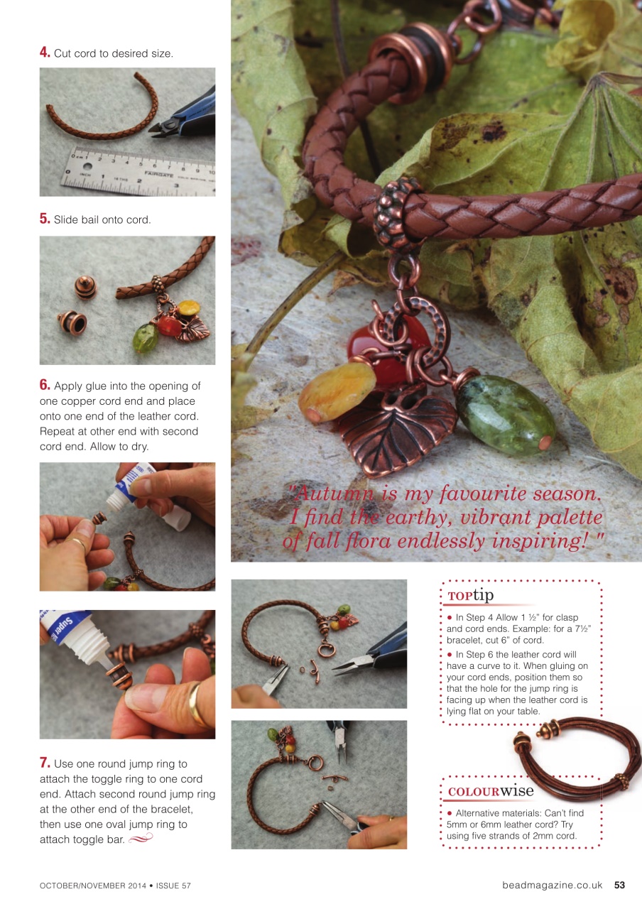 Bead & Jewellery Magazine Preview Pages