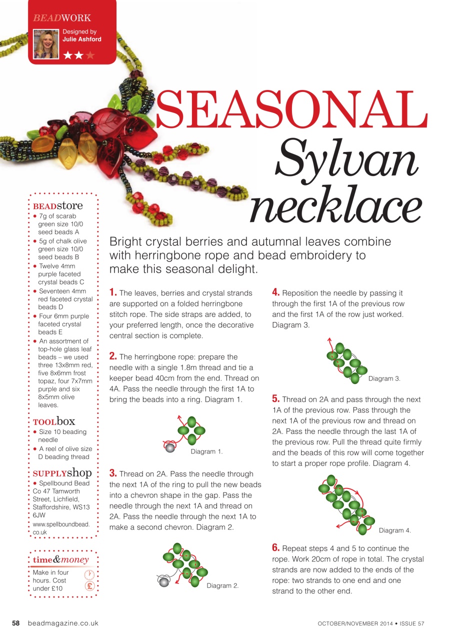 Bead & Jewellery Magazine Preview Pages