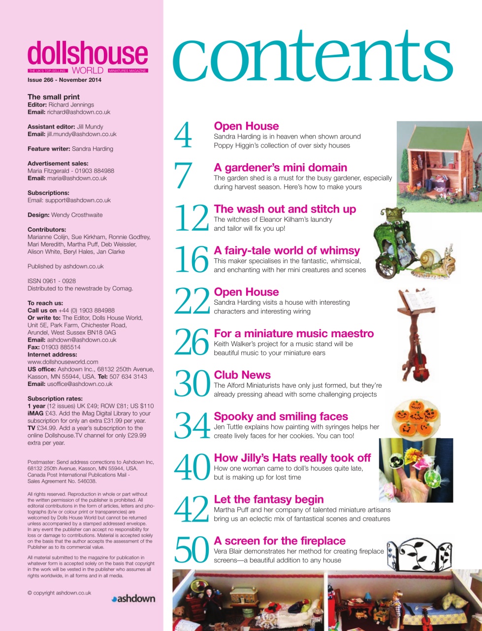 Dolls House World Preview Pages