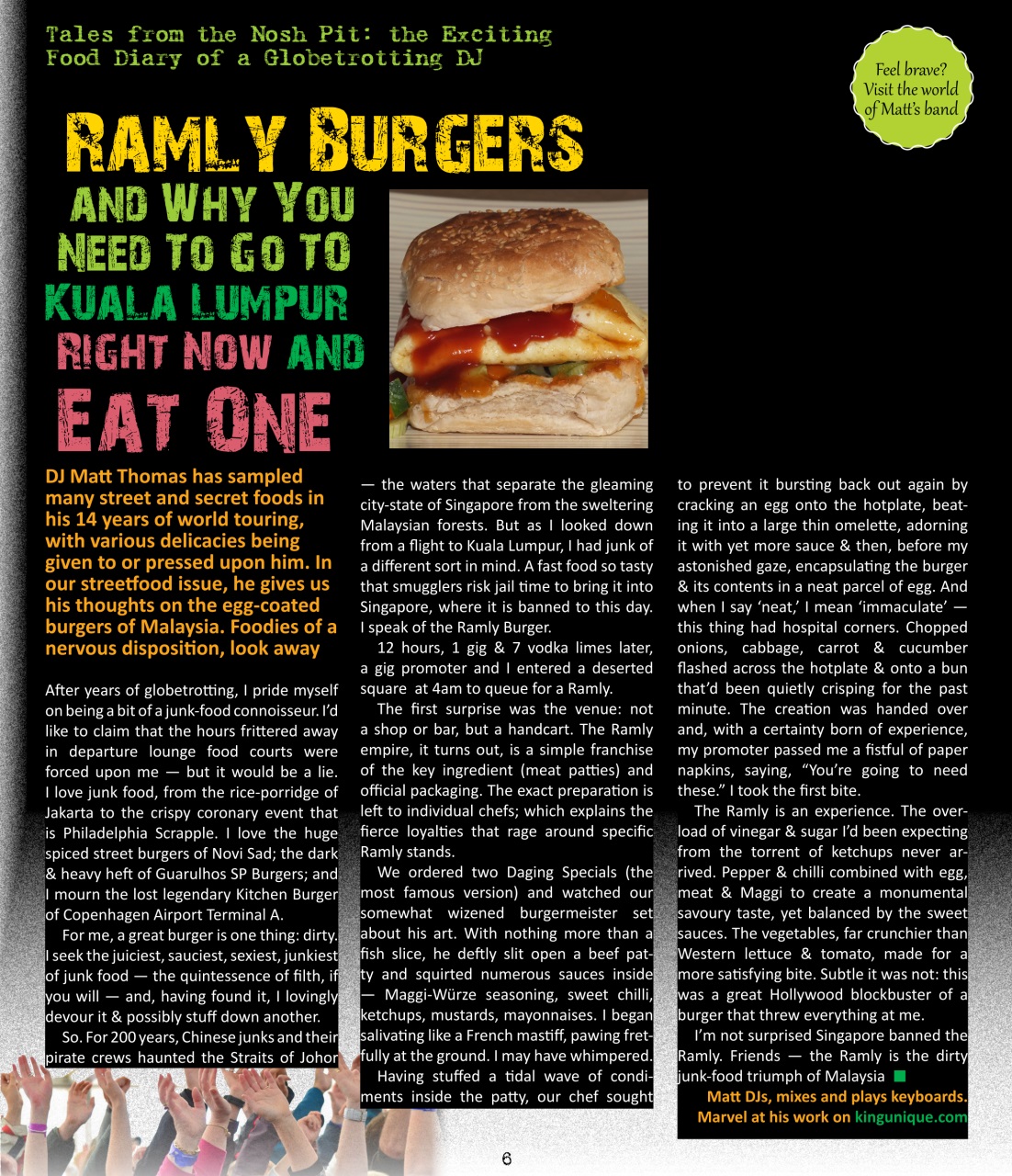 The Taster Magazine Preview Pages