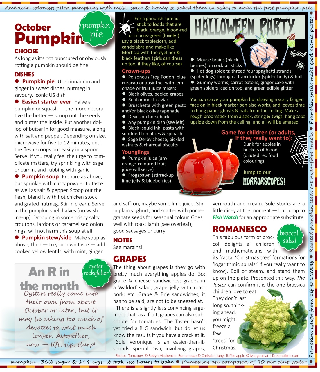 The Taster Magazine Preview Pages