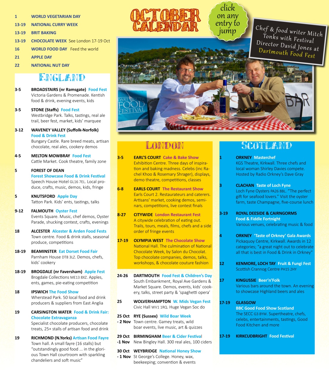 The Taster Magazine Preview Pages