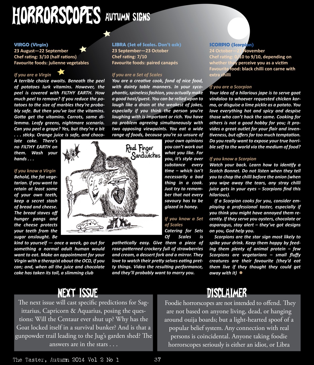 The Taster Magazine Preview Pages