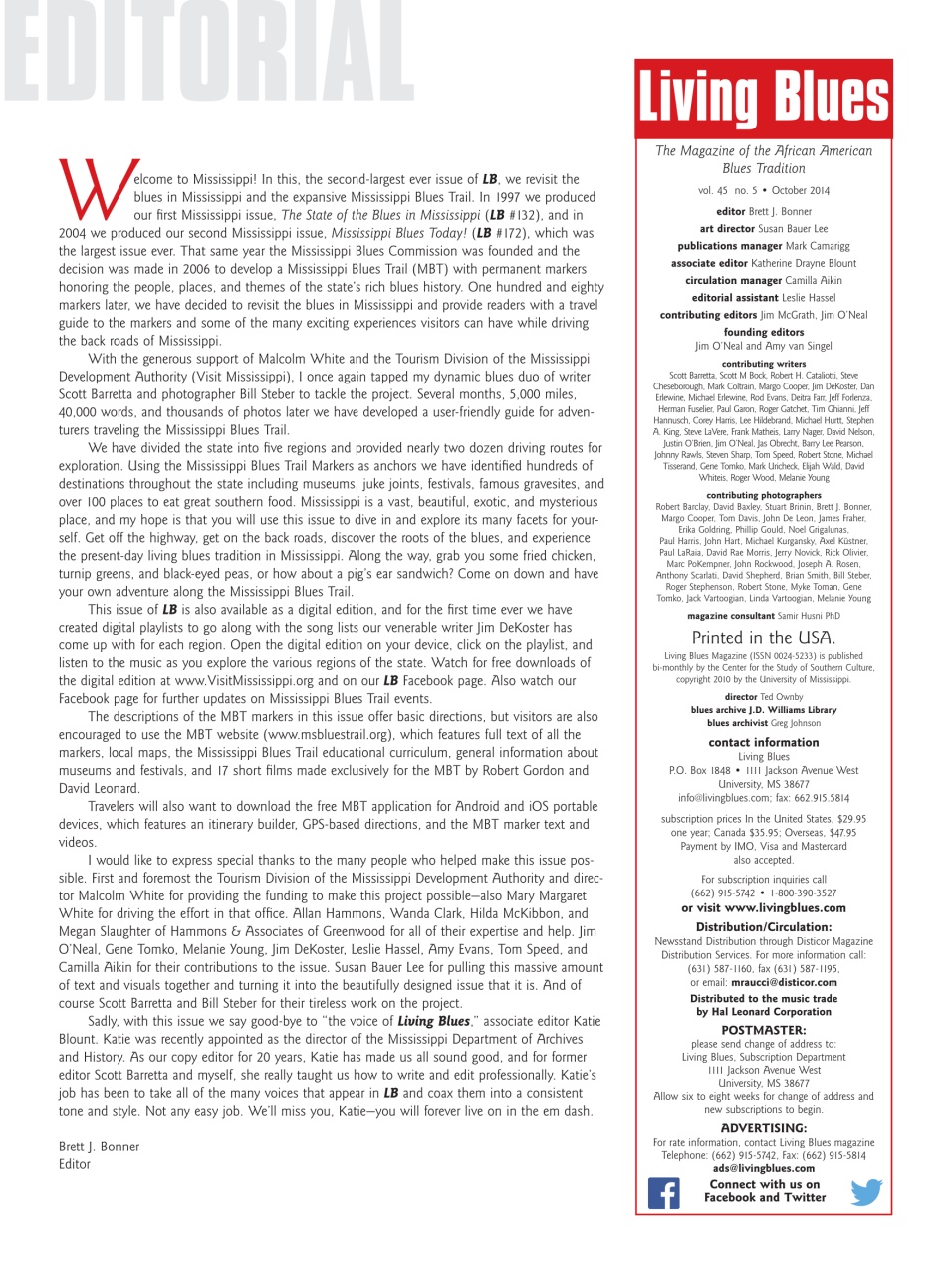 Living Blues Preview Pages