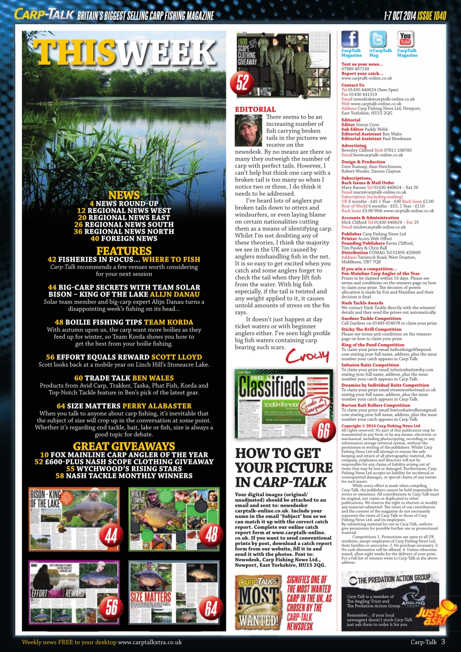 Carp-Talk Preview Pages