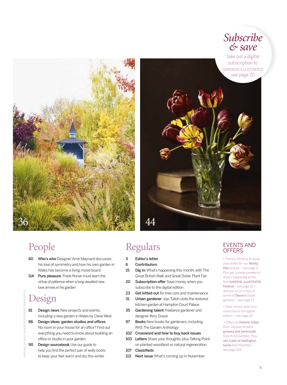 Gardens Illustrated Preview Pages