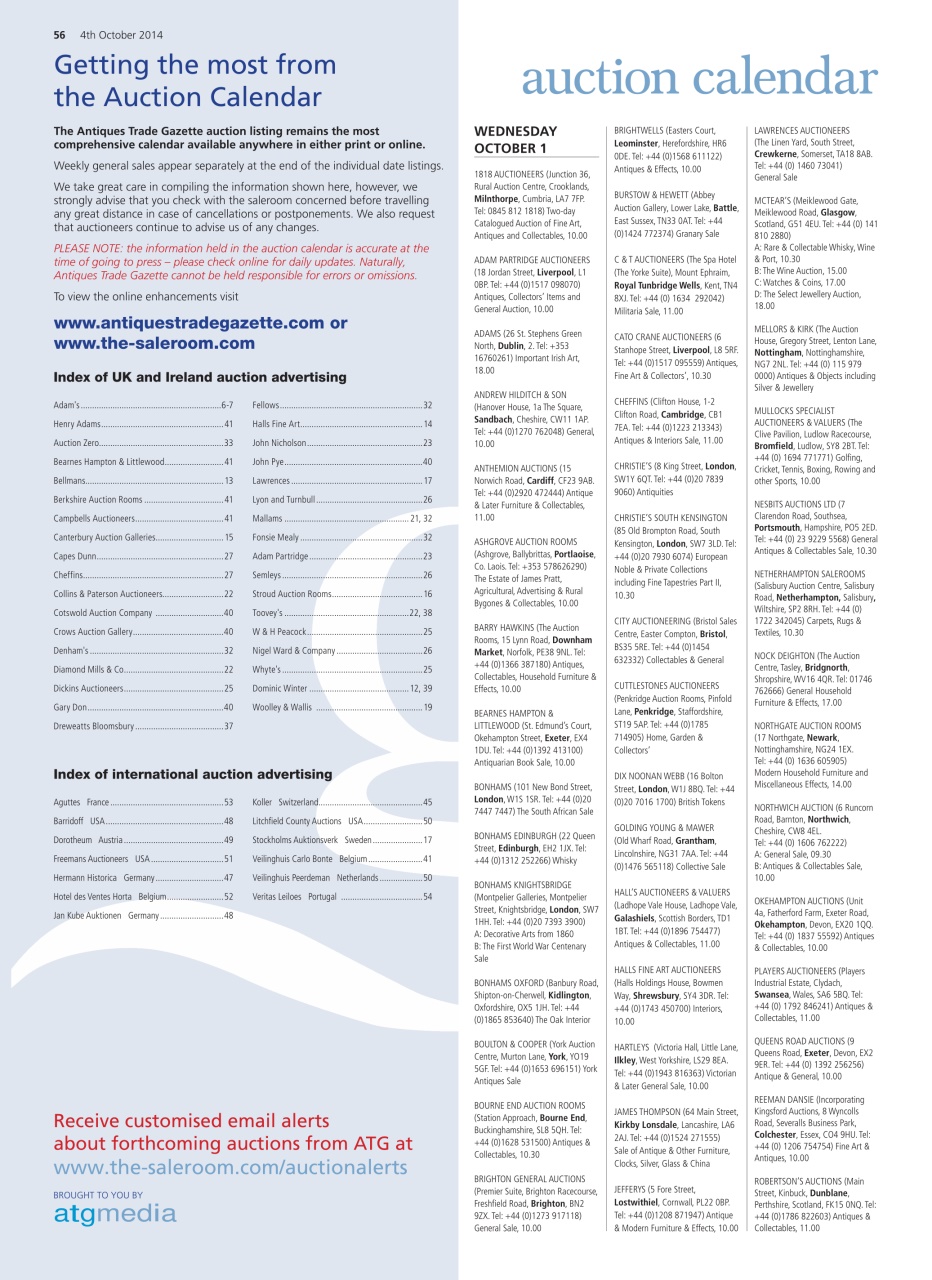 Antiques Trade Gazette Preview Pages