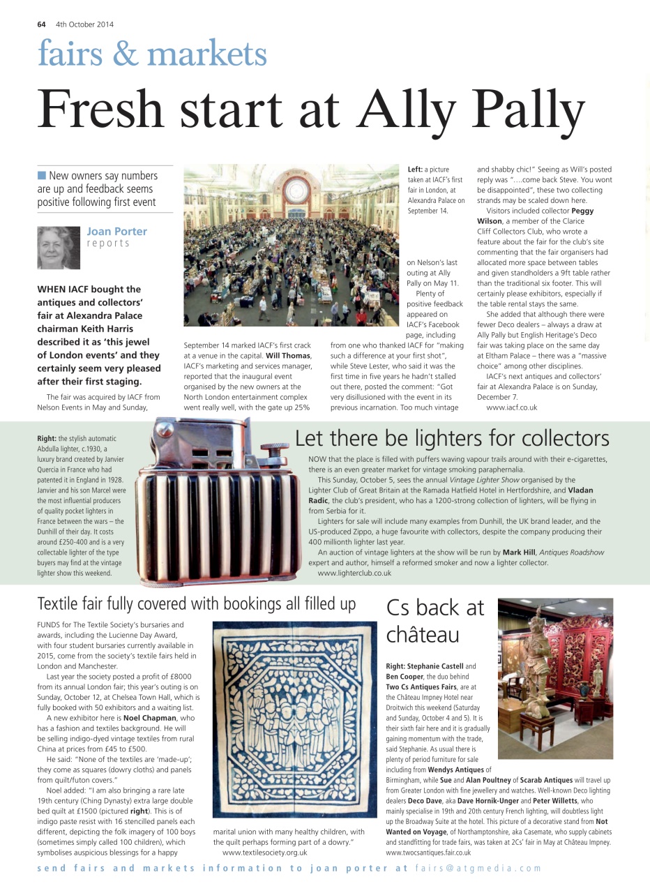 Antiques Trade Gazette Preview Pages