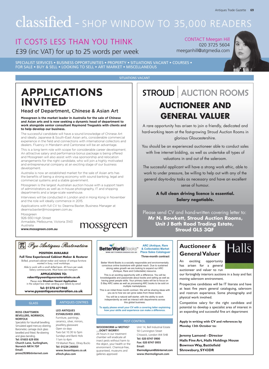 Antiques Trade Gazette Preview Pages