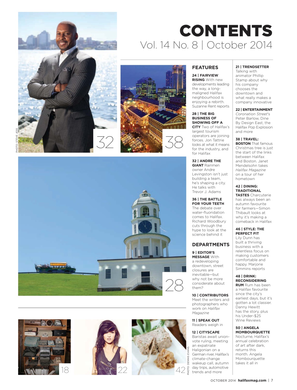 Halifax Magazine Preview Pages