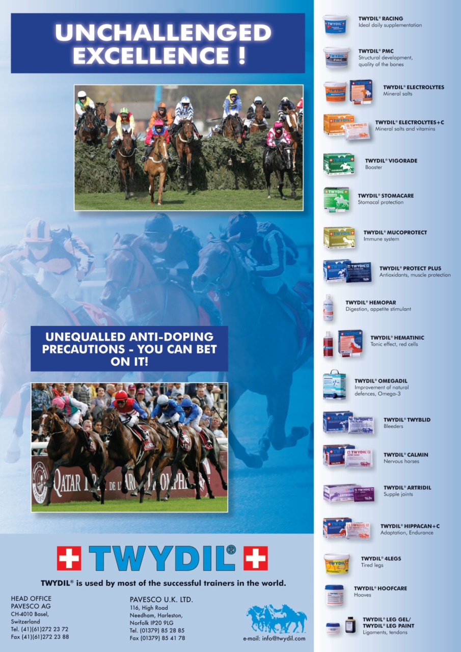 European Trainer Magazine - horse racing Preview Pages