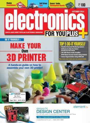 Electronics For You issue October 2014