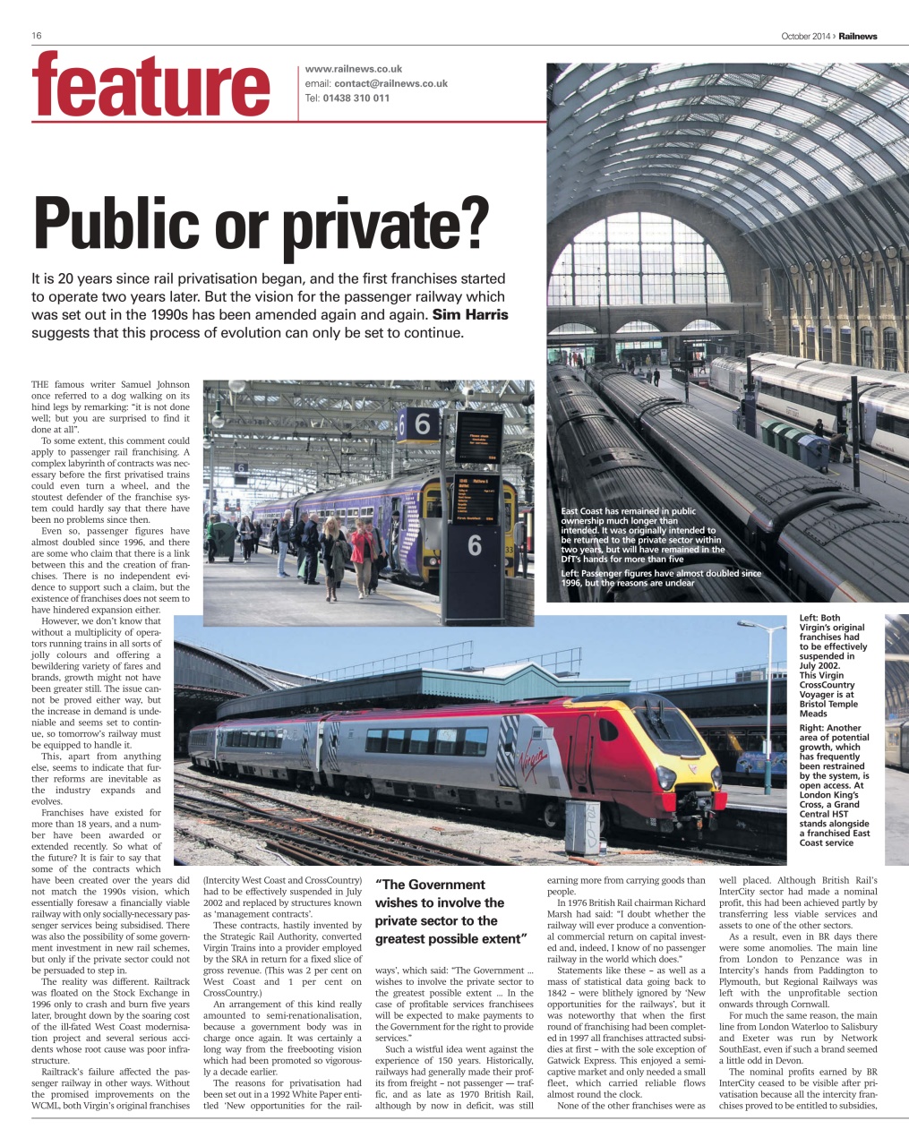 Railnews Preview Pages