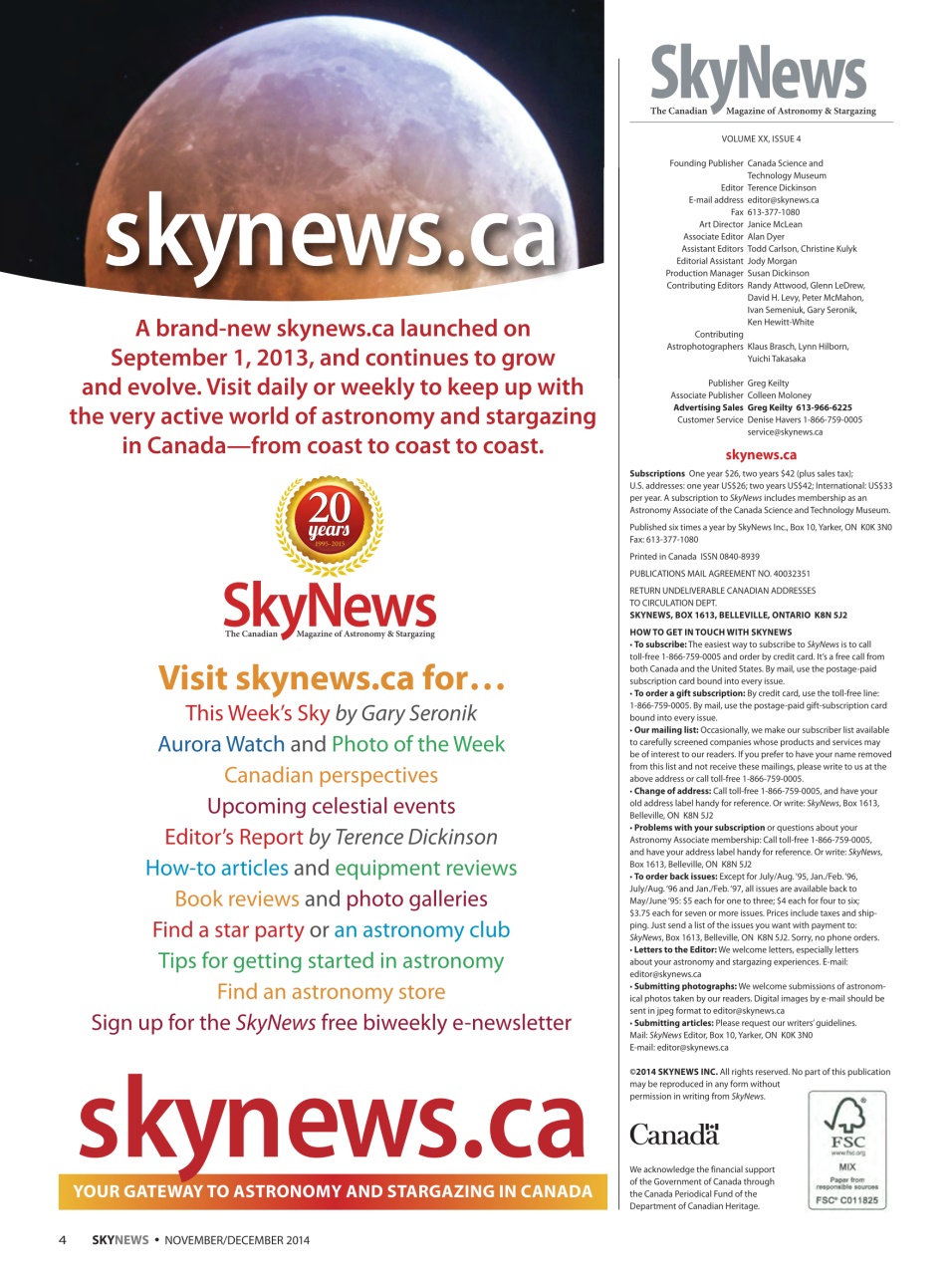 SkyNews Preview Pages