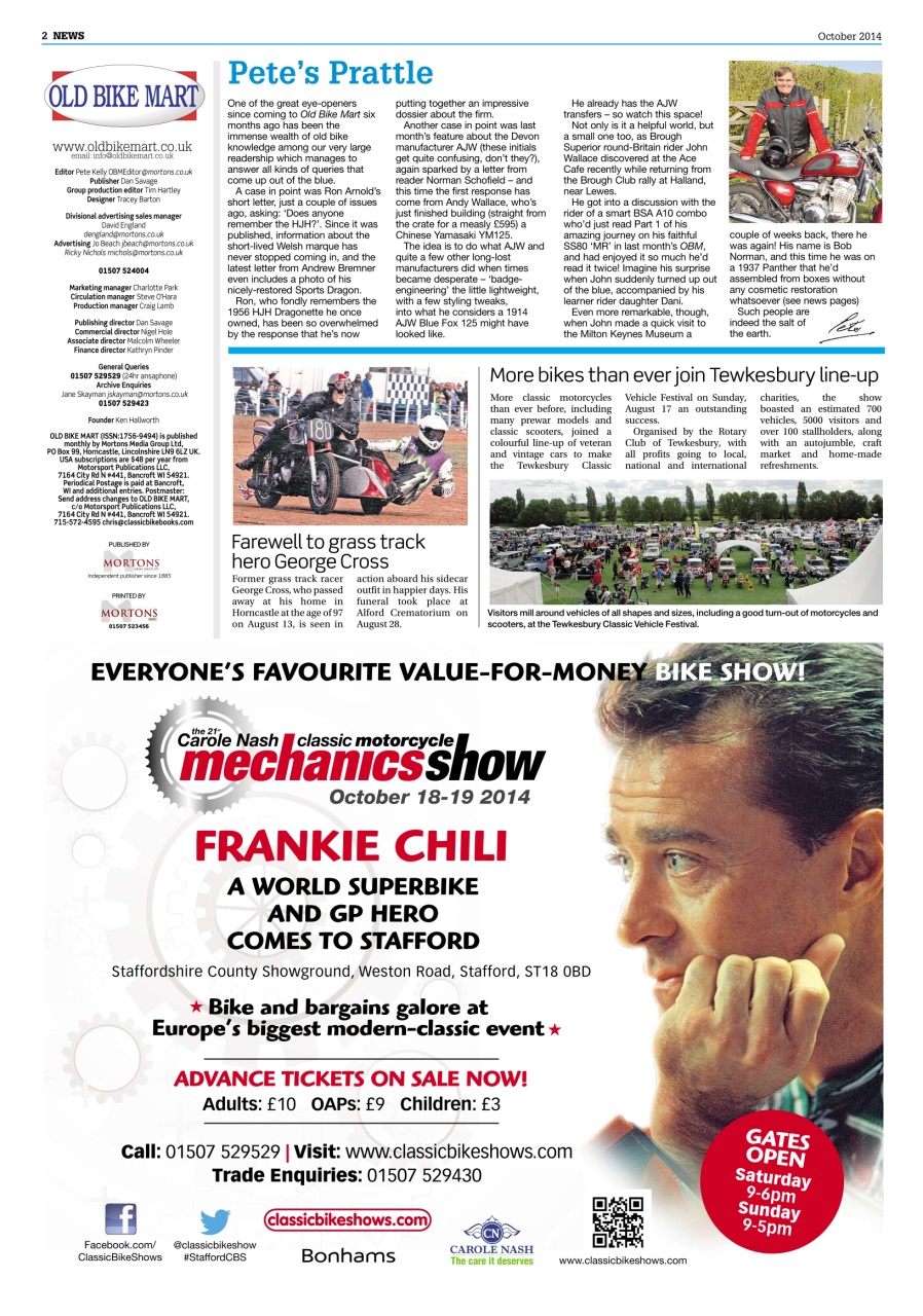 Old Bike Mart Preview Pages
