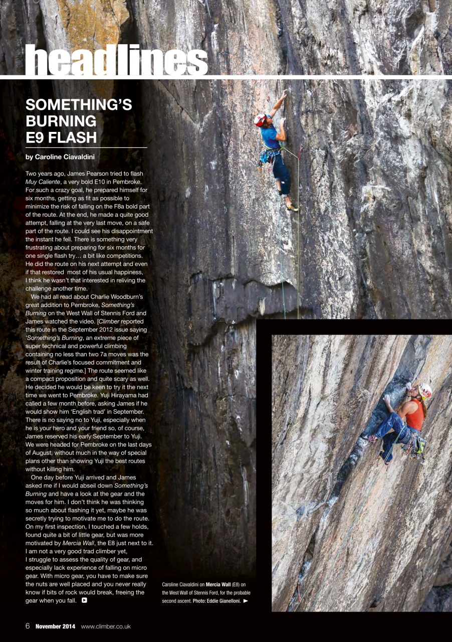 Climber Preview Pages