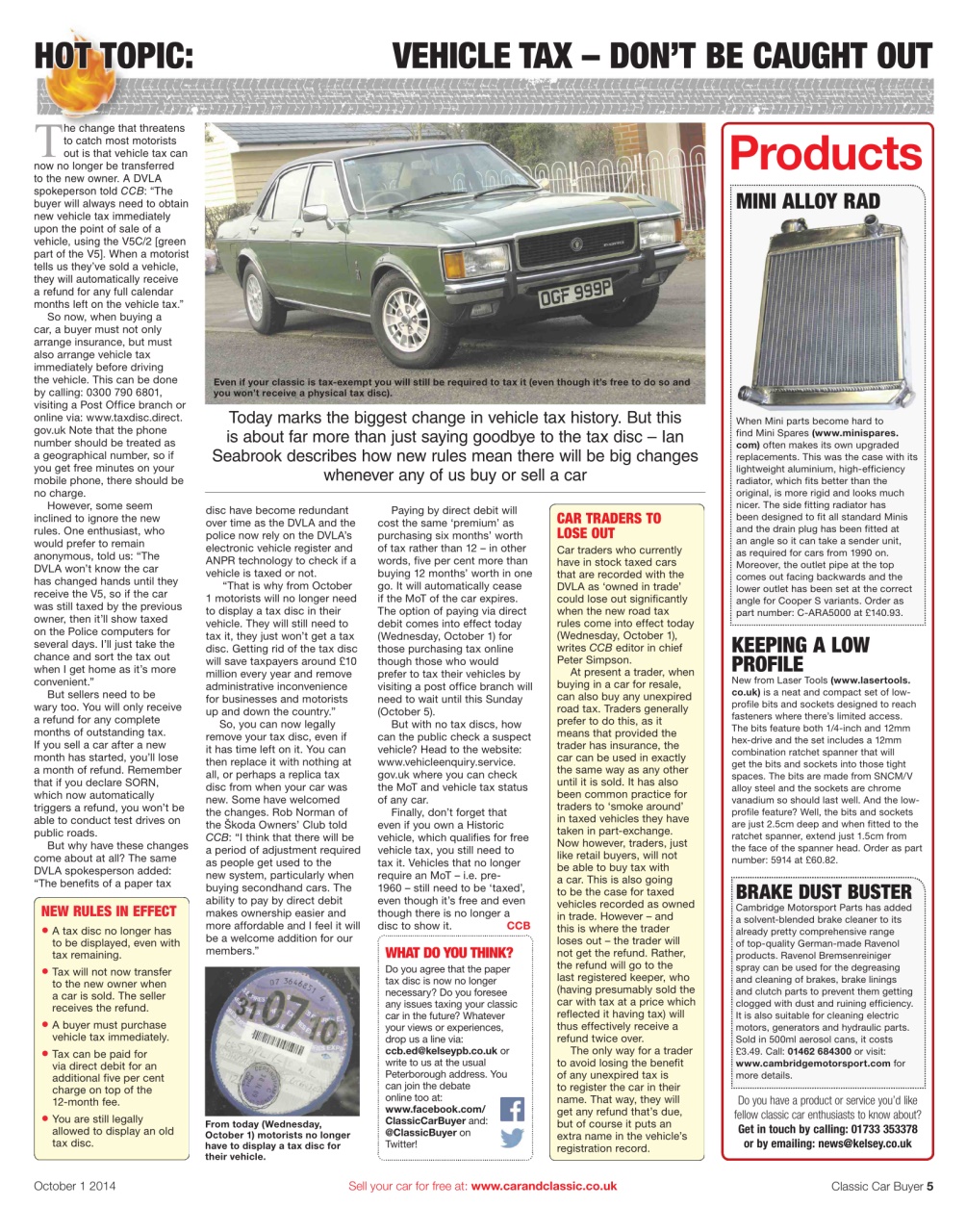 Classic Car Buyer Preview Pages