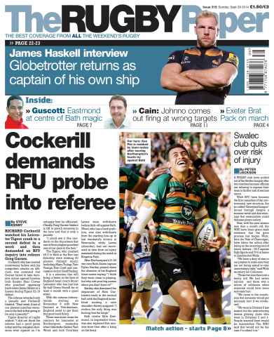 The Rugby Paper issue 28th September 2014