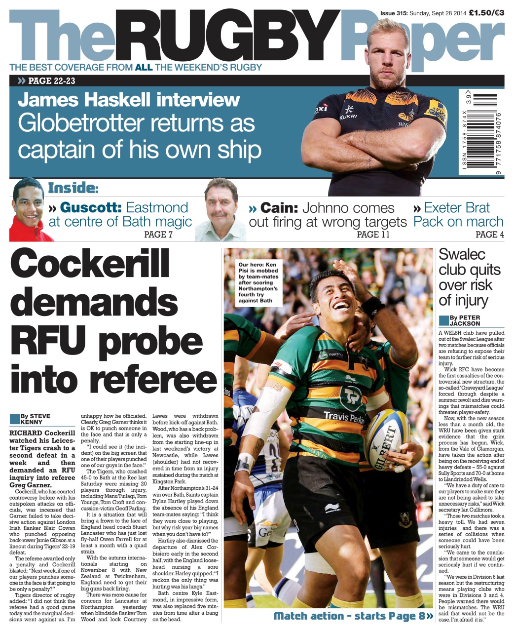 The Rugby Paper Preview Pages