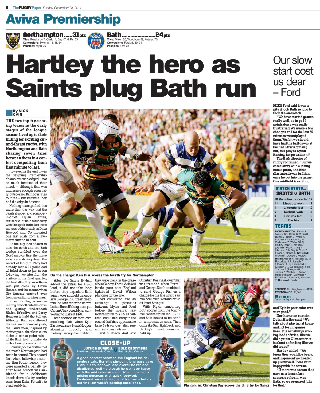 The Rugby Paper Preview Pages
