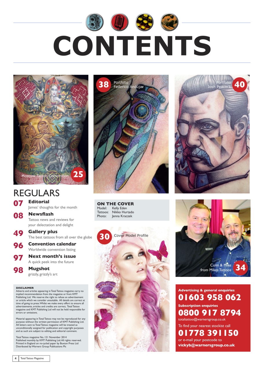 Total Tattoo Preview Pages