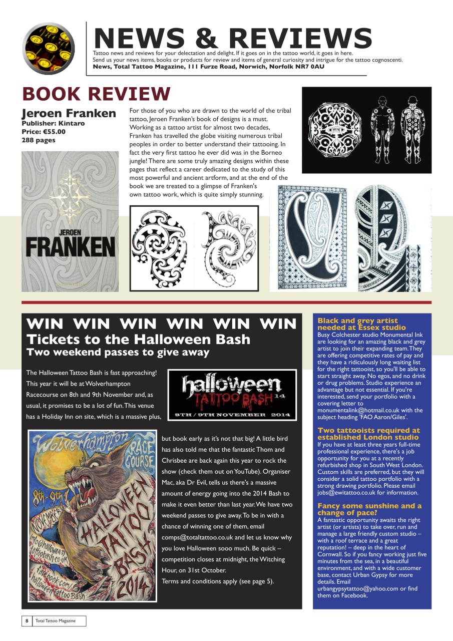 Total Tattoo Preview Pages