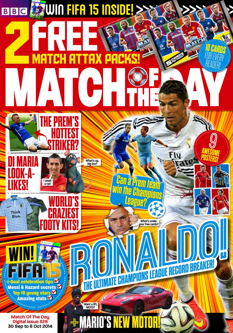 Match of the Day Preview Pages