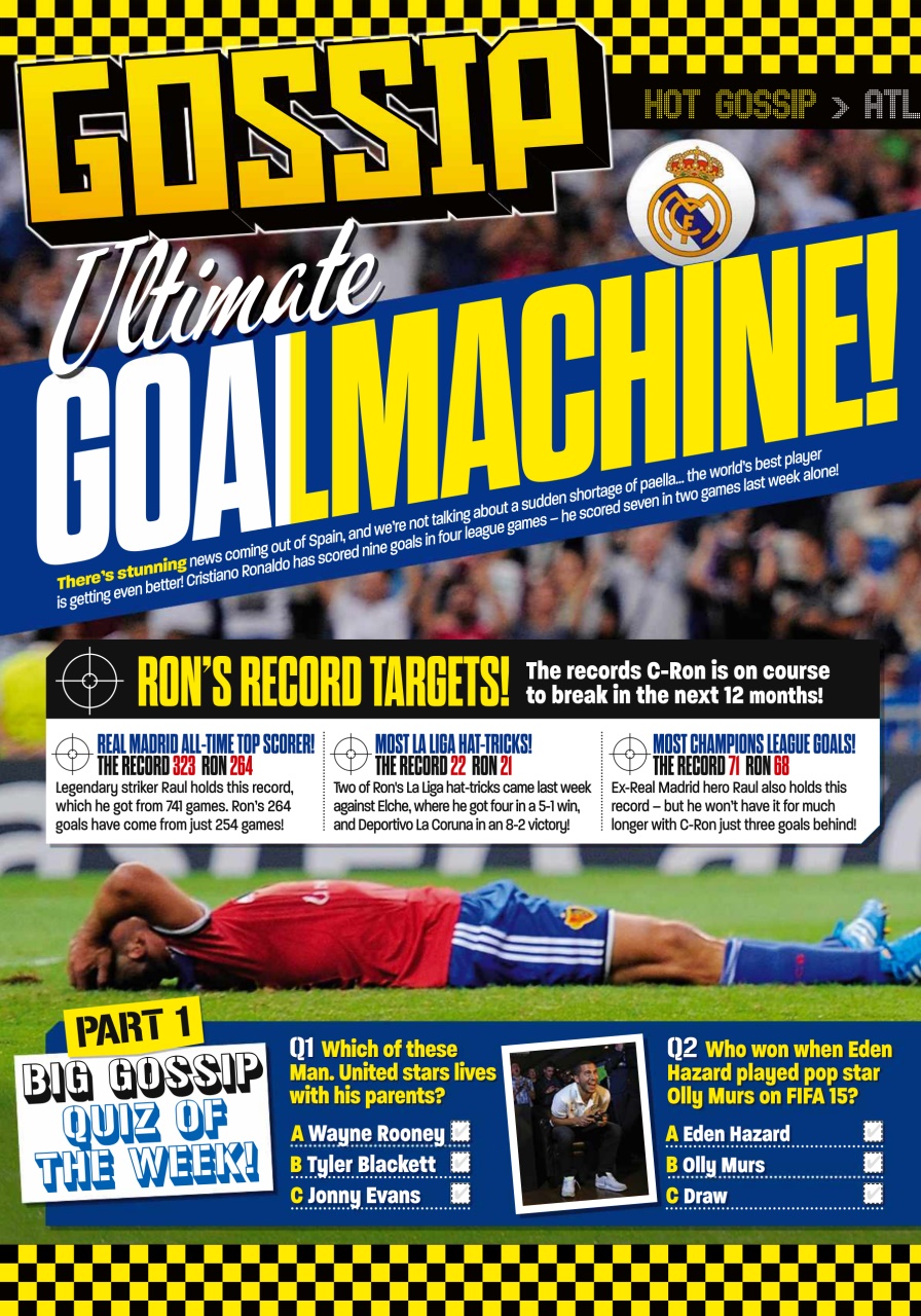 Match of the Day Preview Pages