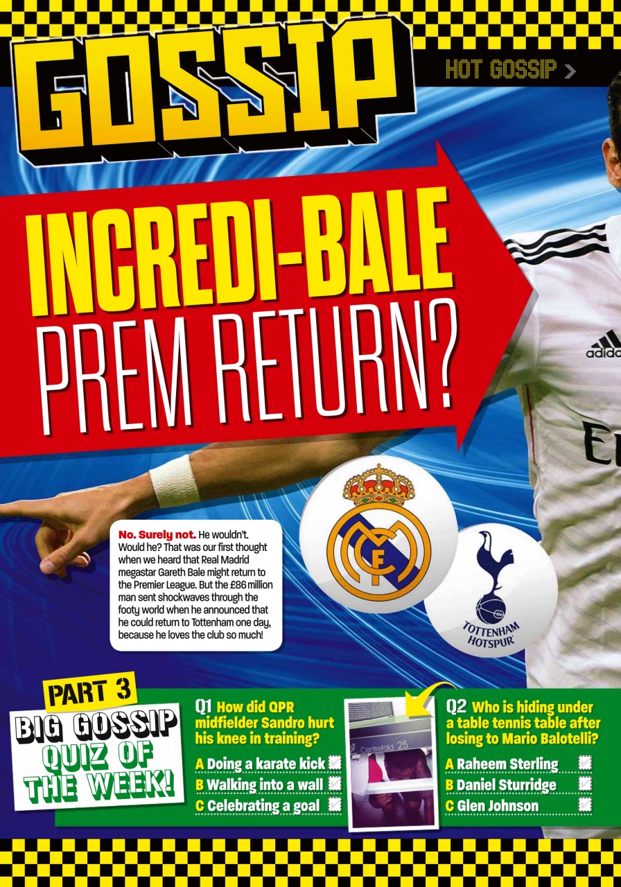 Match of the Day Preview Pages