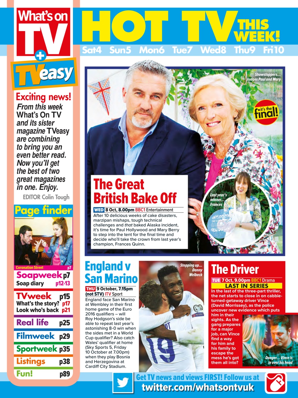 What's on TV Preview Pages