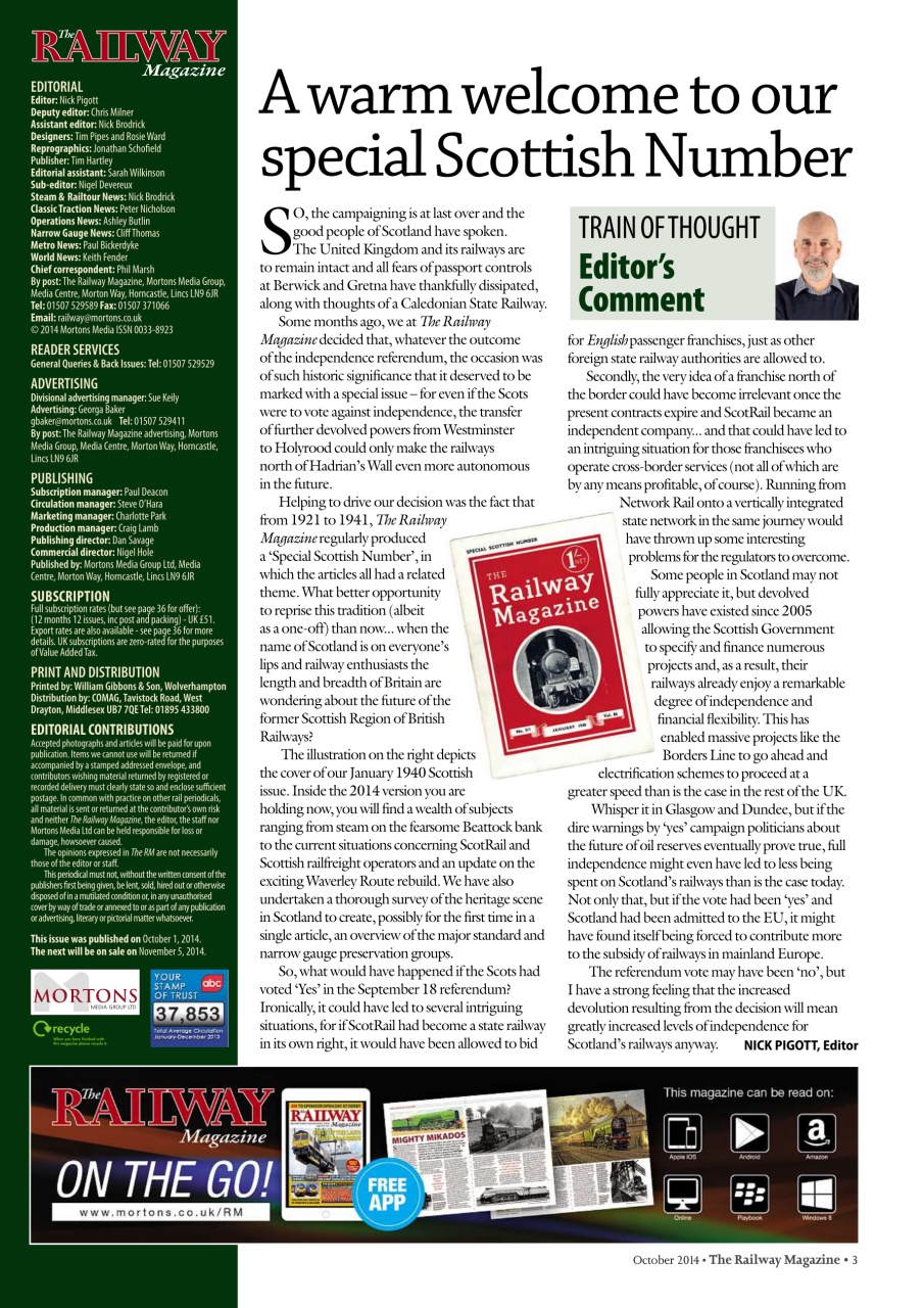 Railway Magazine Preview Pages