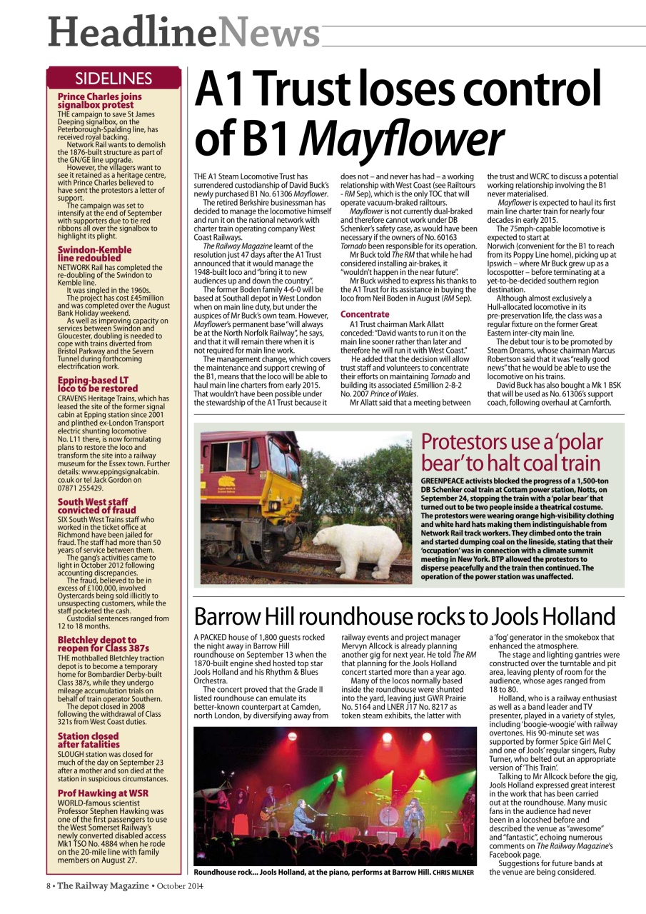 Railway Magazine Preview Pages