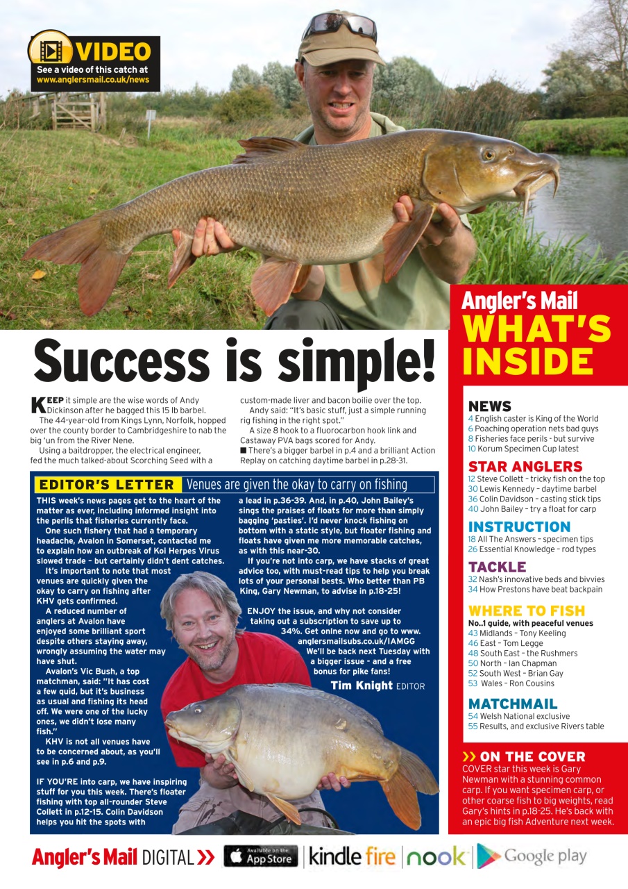 Anglers Mail Preview Pages