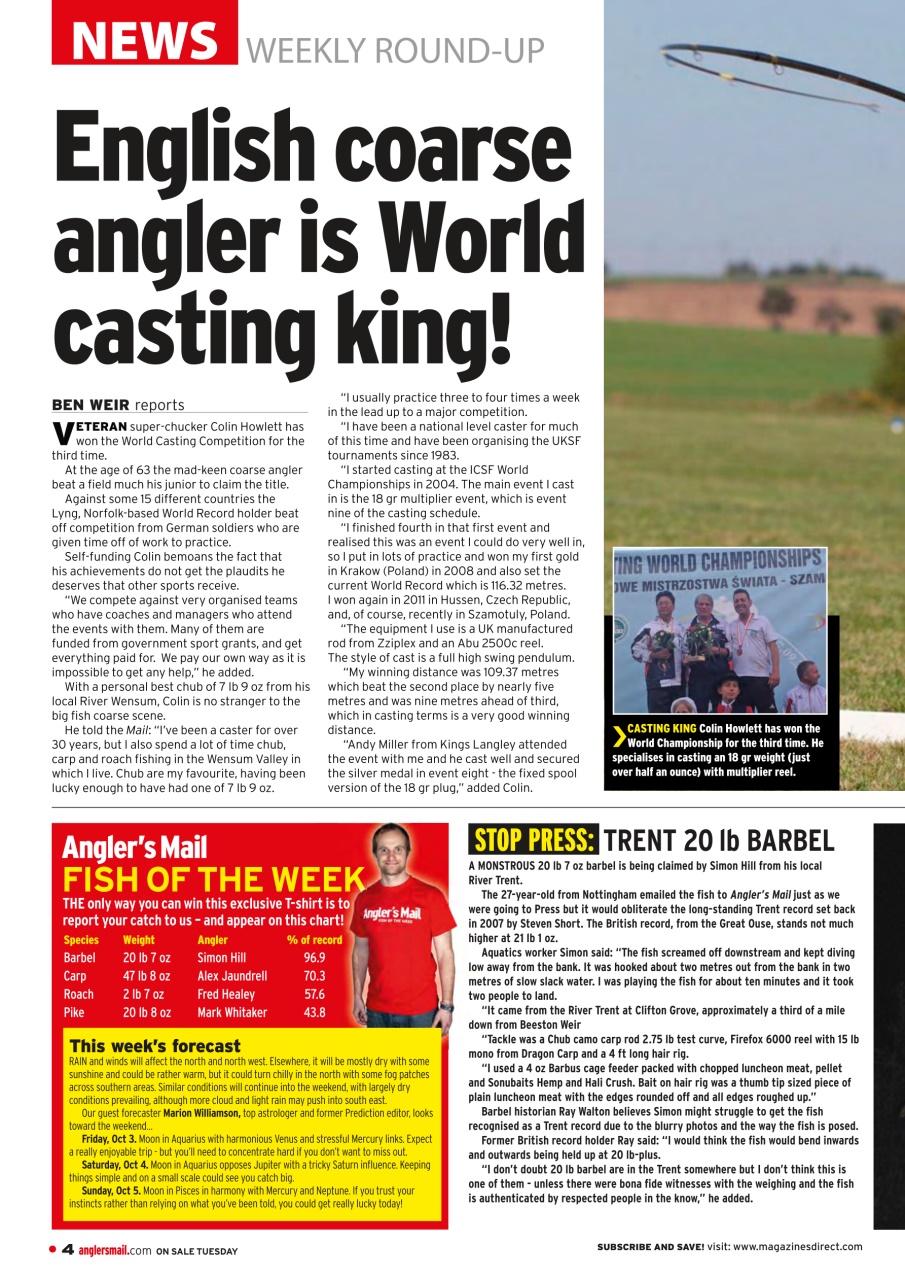 Anglers Mail Preview Pages