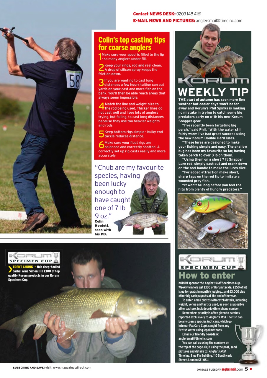 Anglers Mail Preview Pages